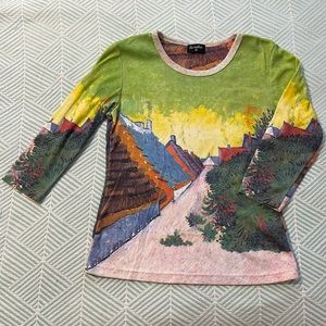 VAN GOGH Museum Art Shirt, High Quality! EUC